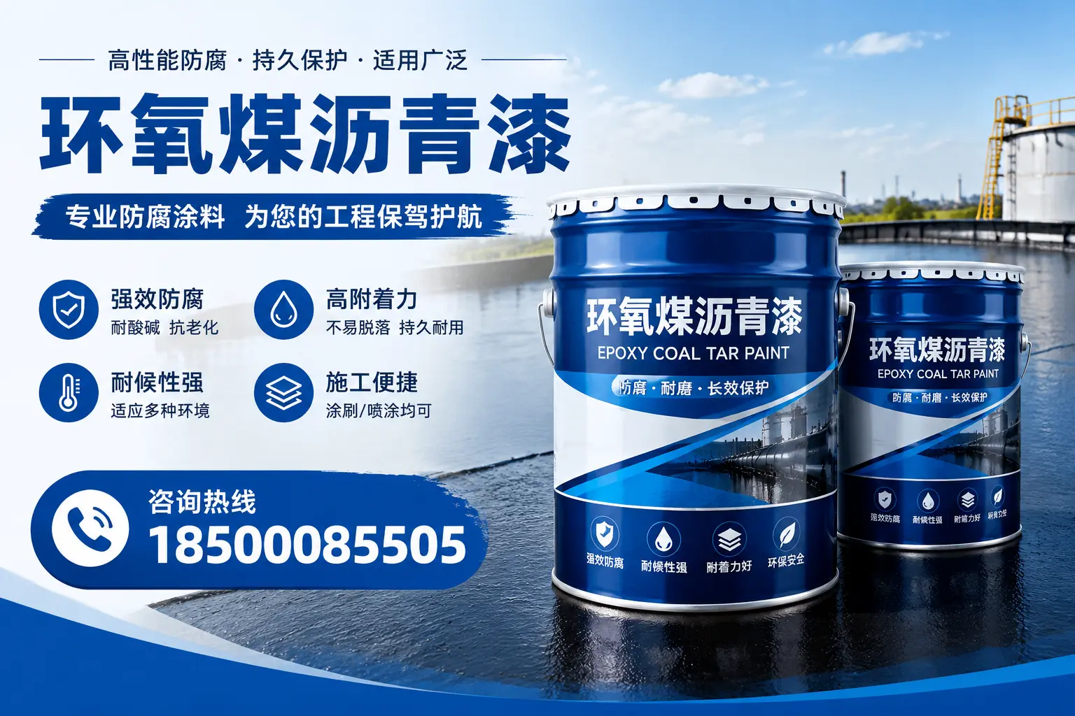 环氧煤沥青漆与其他漆类的比较，铁岭用户的选择依据
